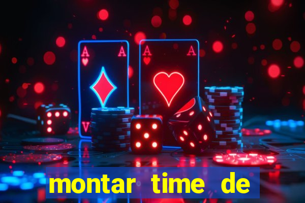 montar time de futebol site